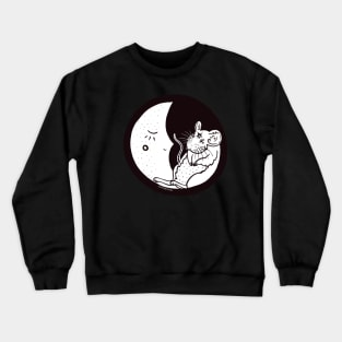 Magical Moon Rat Crewneck Sweatshirt